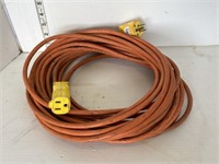 Orange extension cord