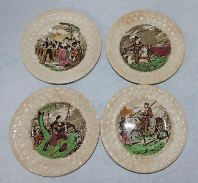 Staffordshire lot of 4 - 5 1/2" children's