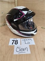 YOUTH LG HJC HELMET - CLEAN