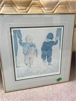 John Newby Hand in Hand signed and numbered print