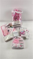 Assorted New Baby Girl Items
