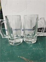 Heavy Glass Mugs