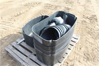 (5) Calf Holders with Buckets
