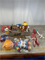 Vintage children’s toys and games