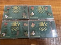 SELECTION OF 1984 XXIIIRD OLYMPIC COLLECTOR PINS