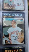 1971 Topps #612 Indians Rookies Chico Salmon