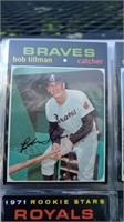 1971 Topps Bob Tillman Baseball Card #244 Braves C