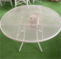 Expanded Steel patio table