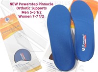 New Powerstep Pinnacle Orthotic Support D4