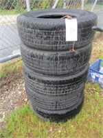 89) 4 245/75R16 10-ply tires (used); 1 235/65R17