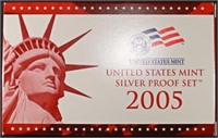 2005 US SILVER PROOF SET