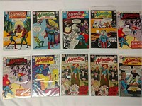 10 Adventure Comics. Including: 374, 377, 378,