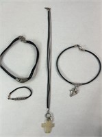 BRAIDED NECKLACES AND BRACELETS