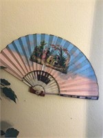 Fan wall decor