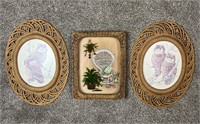 Lot of 3 Cottage Core Wall Decor