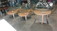 3 contemporary small tables