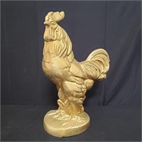 Life sized rooster cast aluminum statue