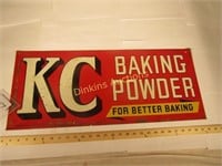 KC Baking Powder Double Sided Sign