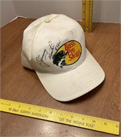 Pro Bass Shop Hat Autographed By Jimmy Houston