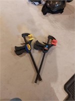 Quick grip clamps