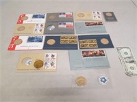 Lot of Bicentennial First Day Cover Medal Sets