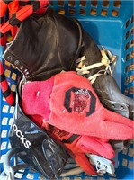 VTG MACGREGOR CLEATS, GLOVES, HELMET GUARDS