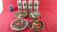 Norman Rockwell Colectors Mugs & Plates