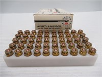 (50) Rounds of Winchester 40 S&W 180 grain FMJ