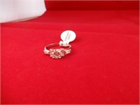 NEW- SIZE 6 CUBIC ZIRCONIA RING