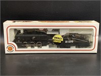 Bachmann HO Santa Fe 2126 Locomotive 0-6-0 &