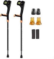 ULN-Forearm Crutches (x2 Units, Closed Cuff), Adul
