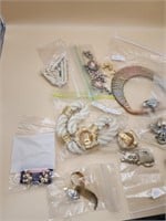 Cat Brooch and Other Vintage Jewelry