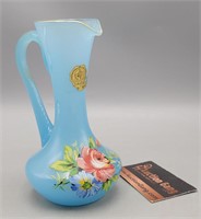 Blue Glass Vase- Italy