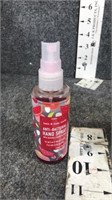 bath and body spray hand sani slightly used