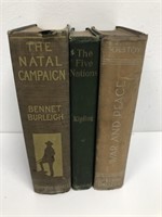 History Book lot, The Natal Campaign, The Five