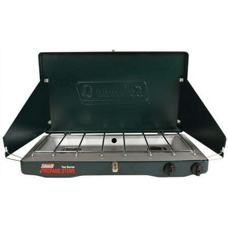 Coleman 10 000 BTU 2-Burner Stove  black