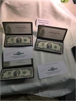 Three Uncirculated 2003 $2 Bills