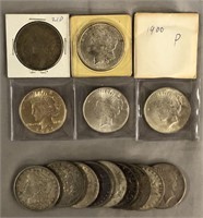 Silver Dollar Lot of (15).