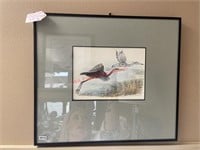 Heron in Flight Frames Art