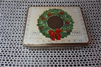 Vintage Christmas Oreo Cookie  Tin