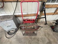 Acetylene Cutting Torch Cart w/Gauges & Torch