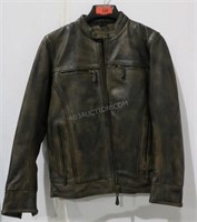 Men's High Mileage Leather Jacket Size M