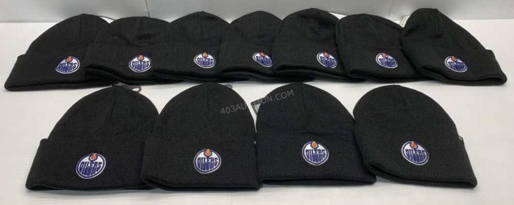 Lot of 11 Oilers Toques - NEW $440