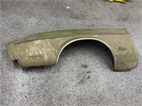 1973 Ford Mustang LH front fender has dents