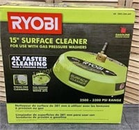 Ryobi 15” Surface Cleaner for Pressure Washer