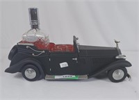 Rolls Royce model car shot glass and bottle