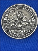 Krewe of Hyacinthians - king & Queen 1990