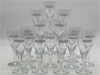 (18) Petrus Wine Glasses