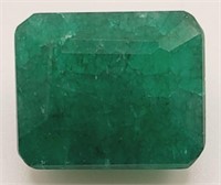 (KK) Green Jadeite Gemstone - Emerald Cut - 14.0