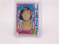 PETE MARAVICH UTAH JAZZ BASKETBALL CARD